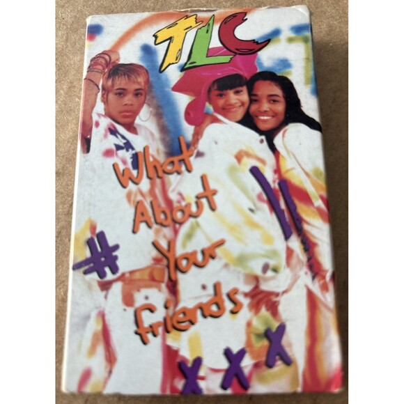 TLC – What About Your Friends Cassette Single 1992 LaFace Records R&B VTG - Picture 1 of 6